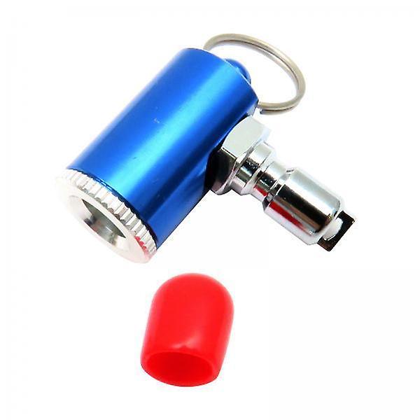 2xAir Nozzle Scuba Diving Gear Tool Quick Connection to Inflator Hose Blue