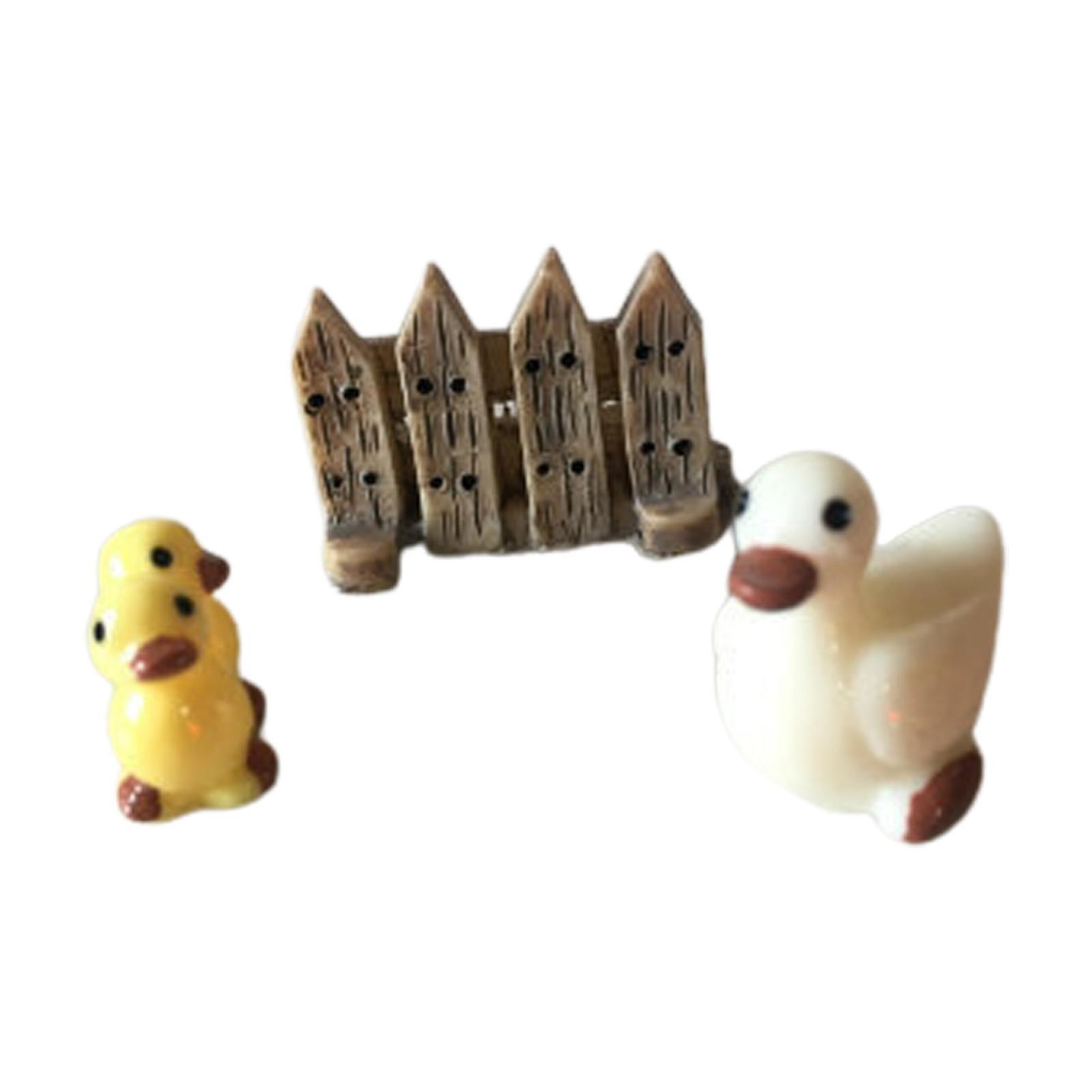 1 Set Micro Ornaments Unique Lovely Fadeless Waterproof Miniature Model For Decorating