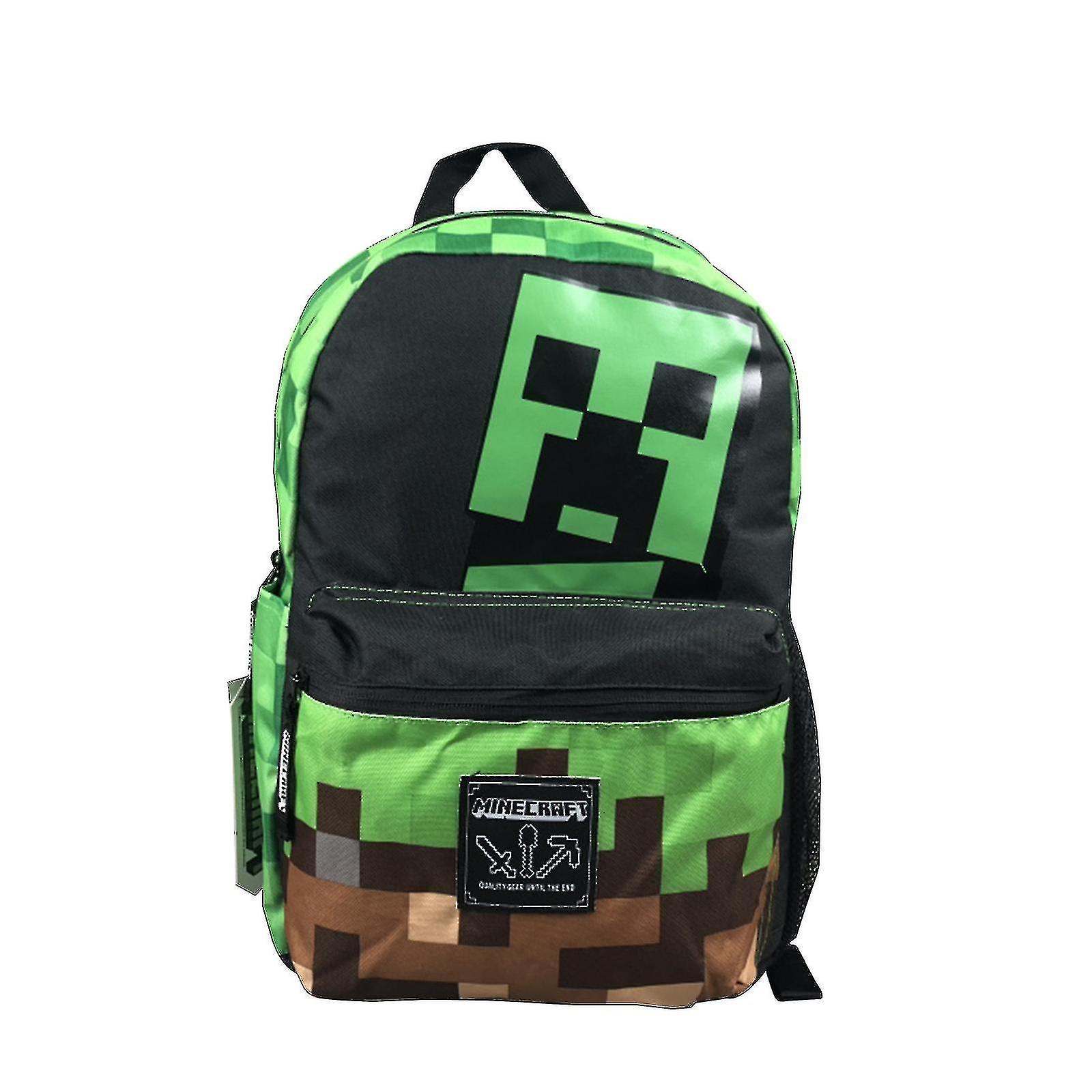 Minecraft School Bag Elementary School Children School Bag Backpack