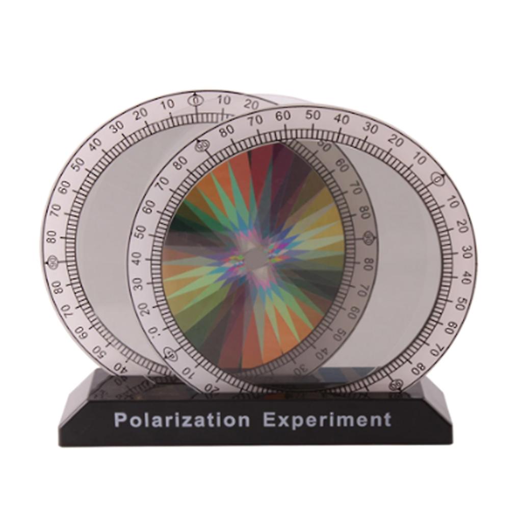 High Precision Physical Experimental Polarizer Light Polarization Demonstrator