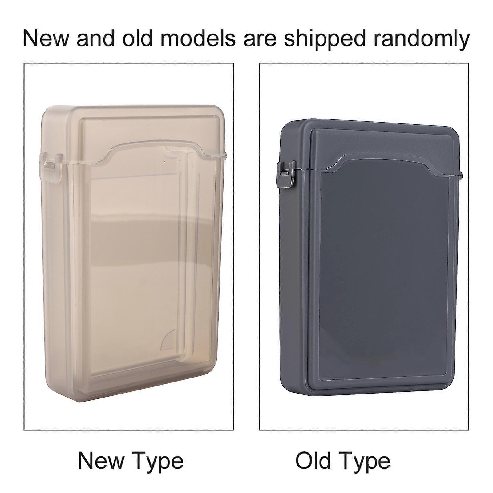 3.5" Hard Case HDD SSD Storage Box Gray Anti-Static Shockproof