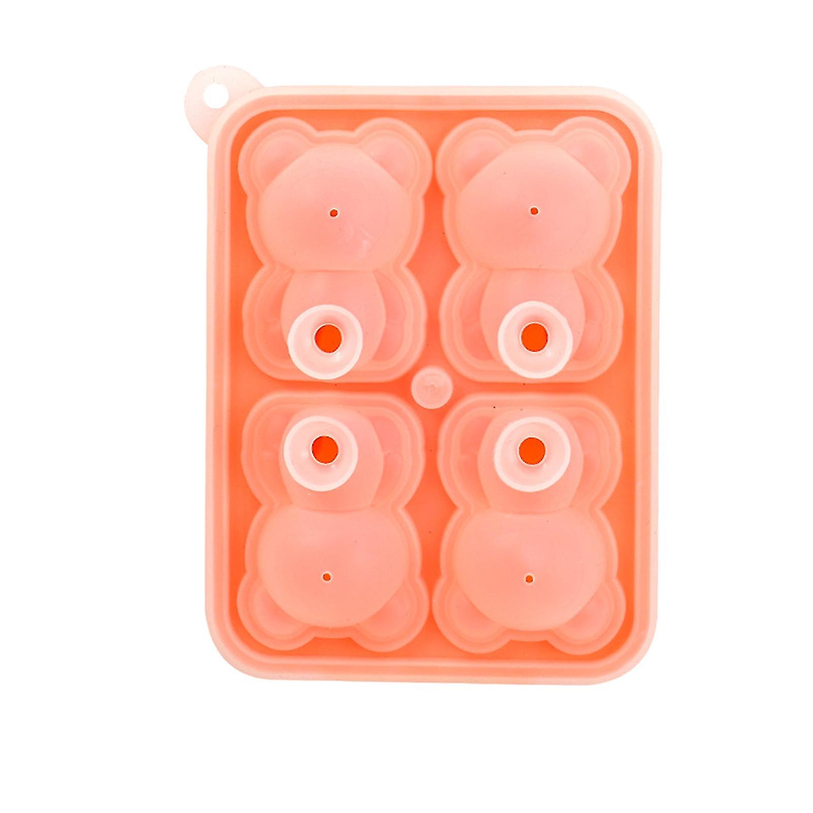 Ice Cube Maker,Little Bear Shape Ice Silicone Ice Mould Bear Ice Cube Mold Exceptional Value