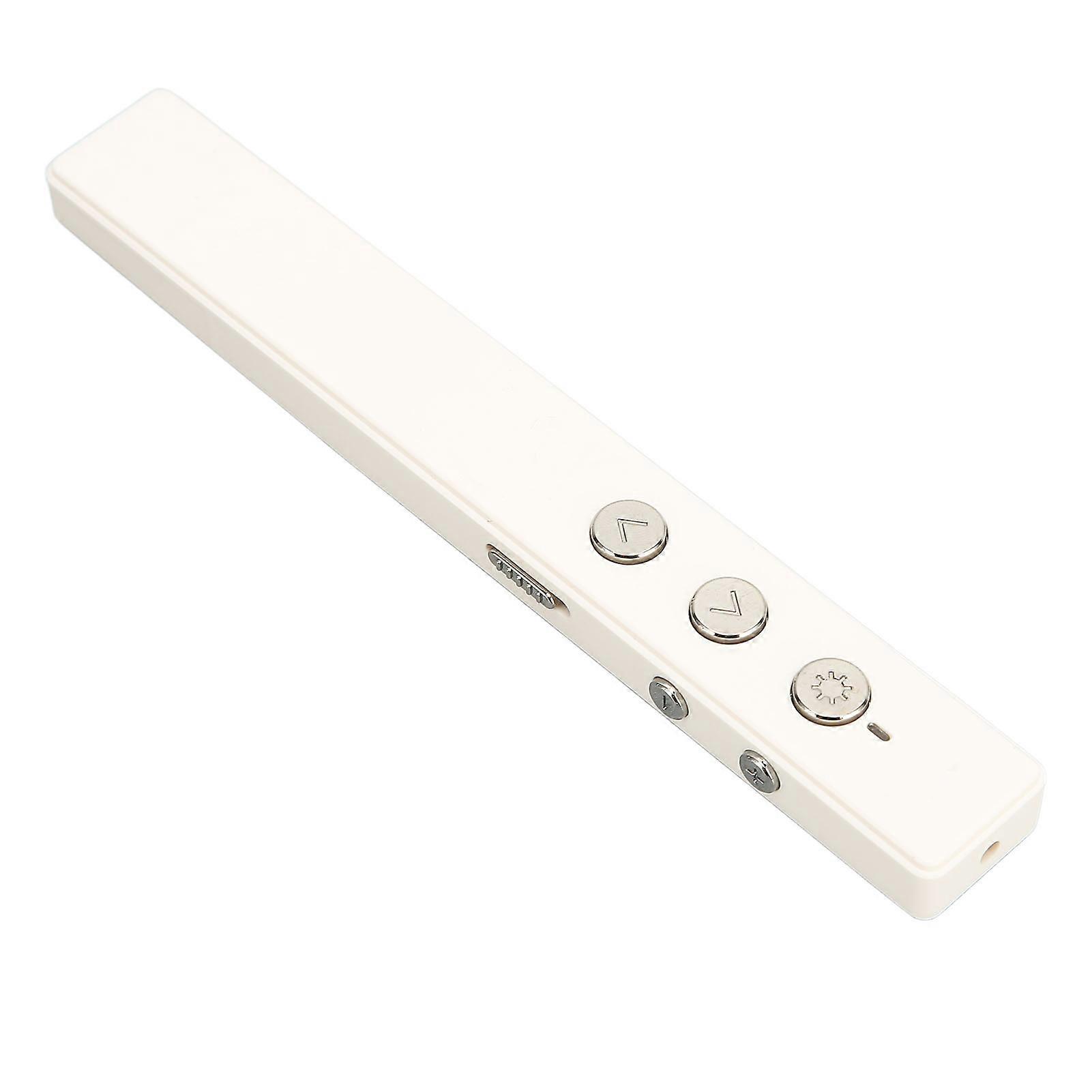 Presentation Clicker 2.402-2.483GHz Wireless Remote 200mAh White