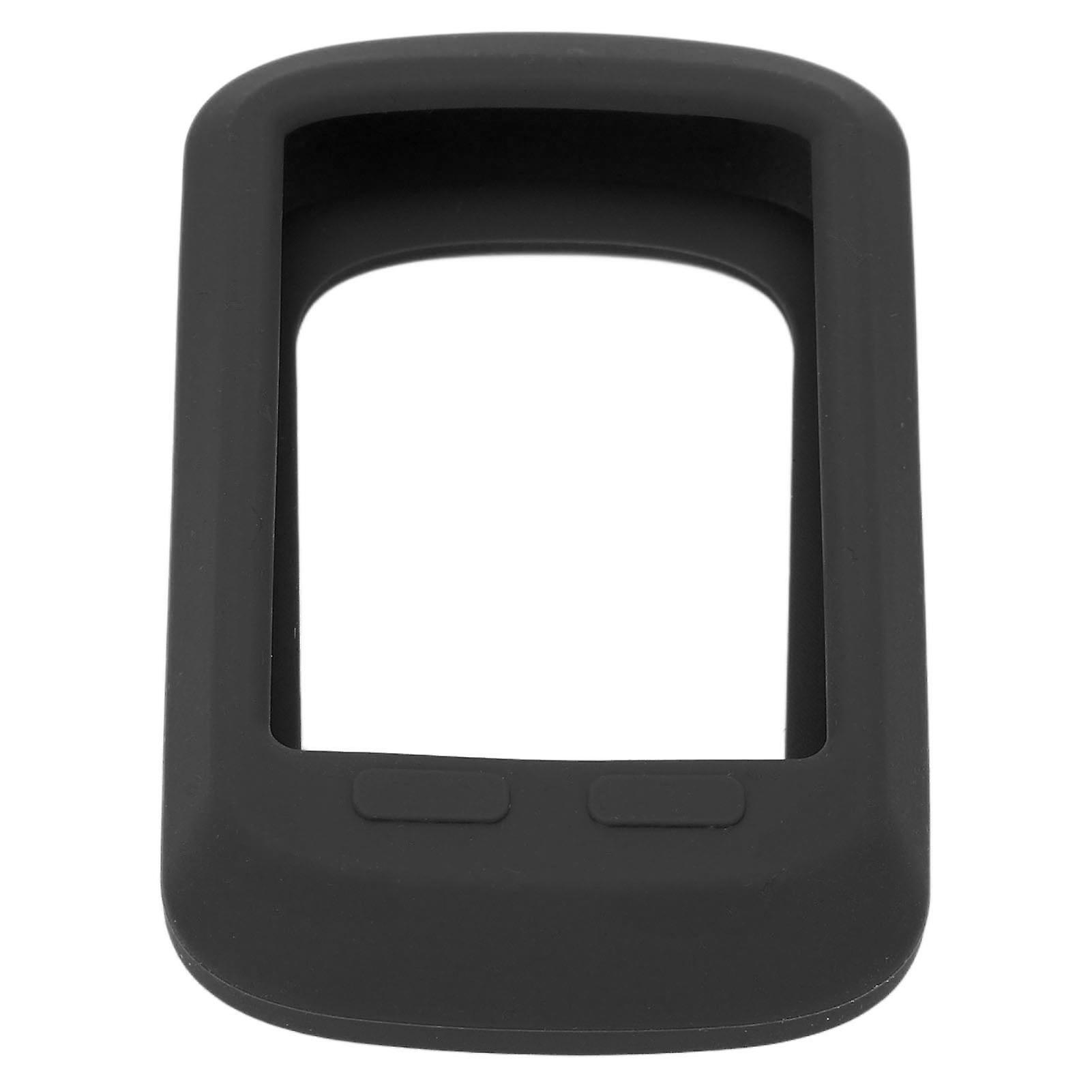 Bike Computer Protective Cover Bike Computer Protective Silicone Cases with HD Film for Bryton420Black