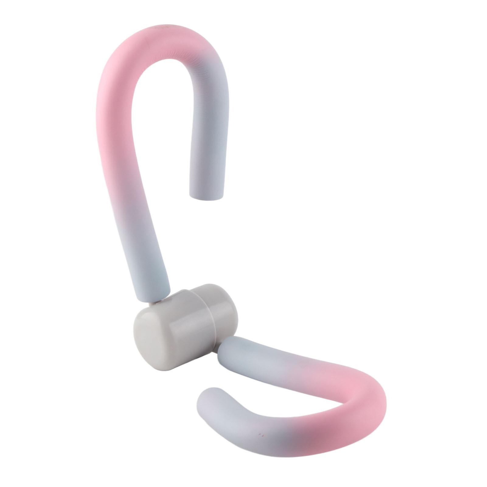 Hip Trainer Steel NBR PP Ergonomic Design Portable Elastic Thigh Toner Workout for Postpartum Rehabilitation Pink Blue