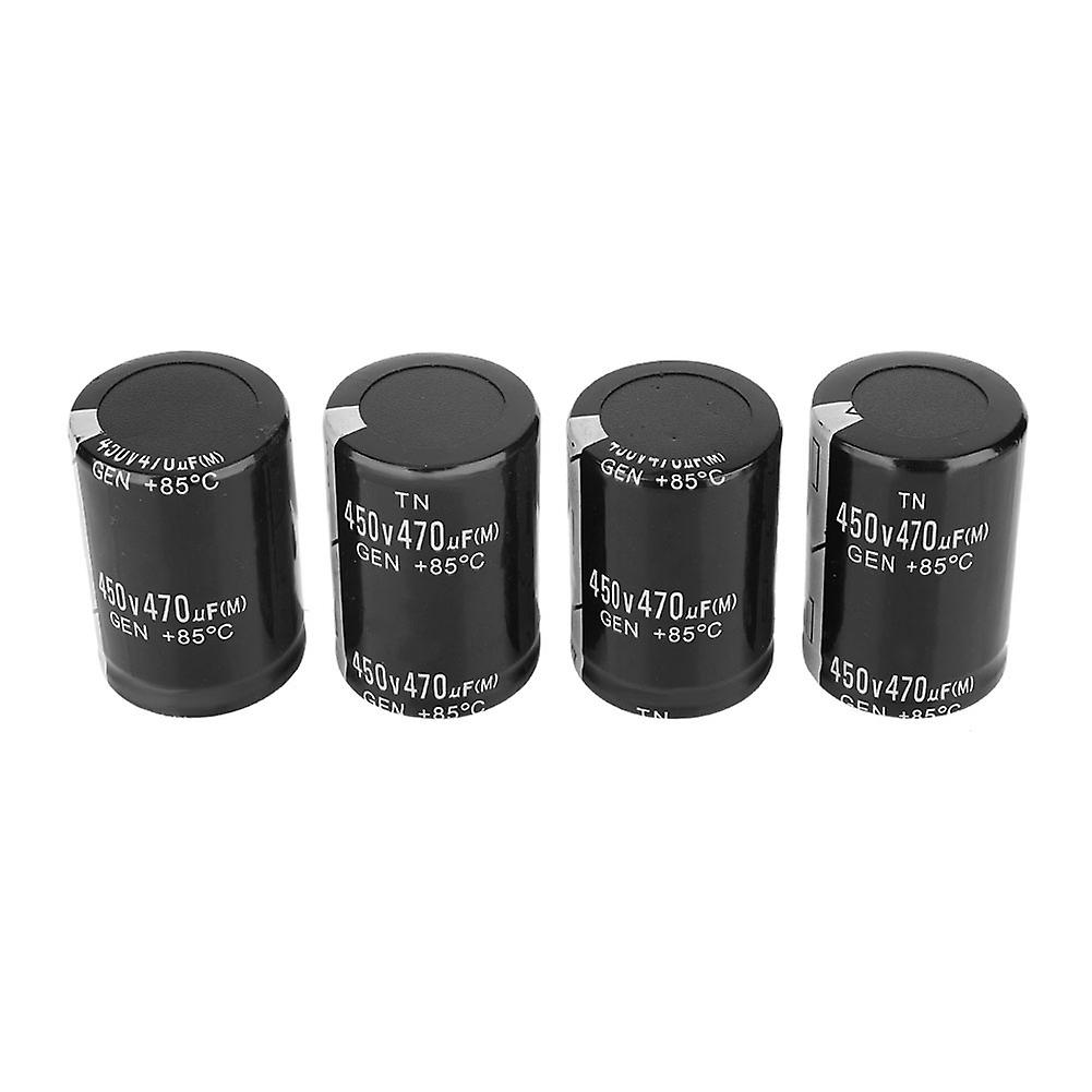 4 Pcs 450V 470μF Aluminium Electrolytic Capacitor for Inverter Welding Machine 35x50mm