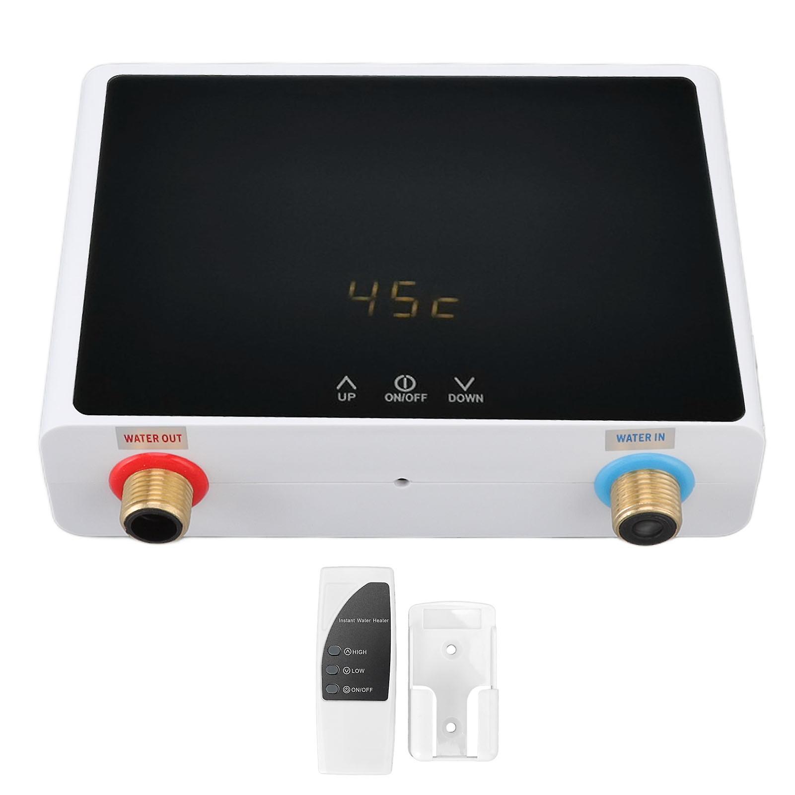 LF 001A 電気タンクレス給湯器インテリジェントインスタント給湯器パネルリモコン キッチントイレ用 3000W