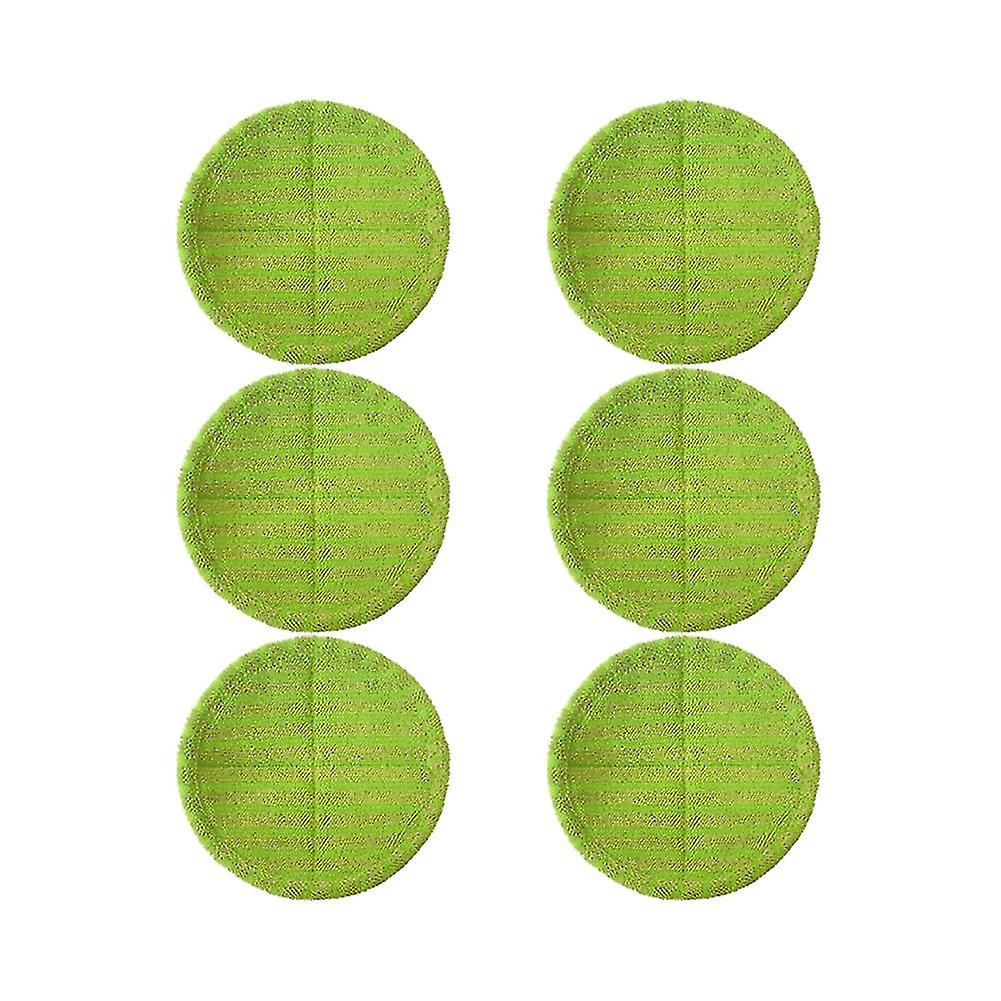 6 Pcs Replacement Pad For Cordless Electric Rotary Mop Sweeper