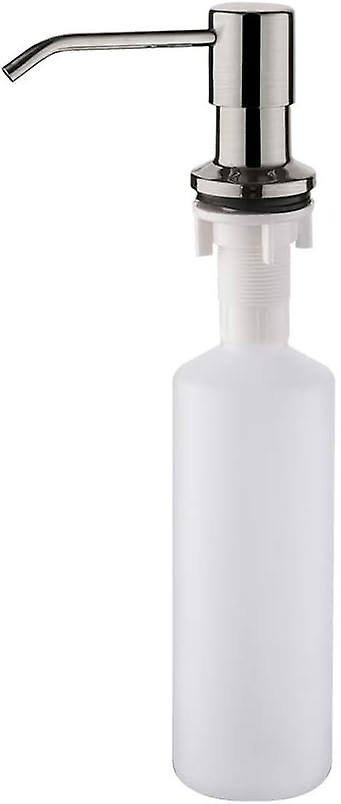 Kitchen Sink Soap Dispenser, Liquid Pump Diffuser, Brushed Nickel, Steel, One Size