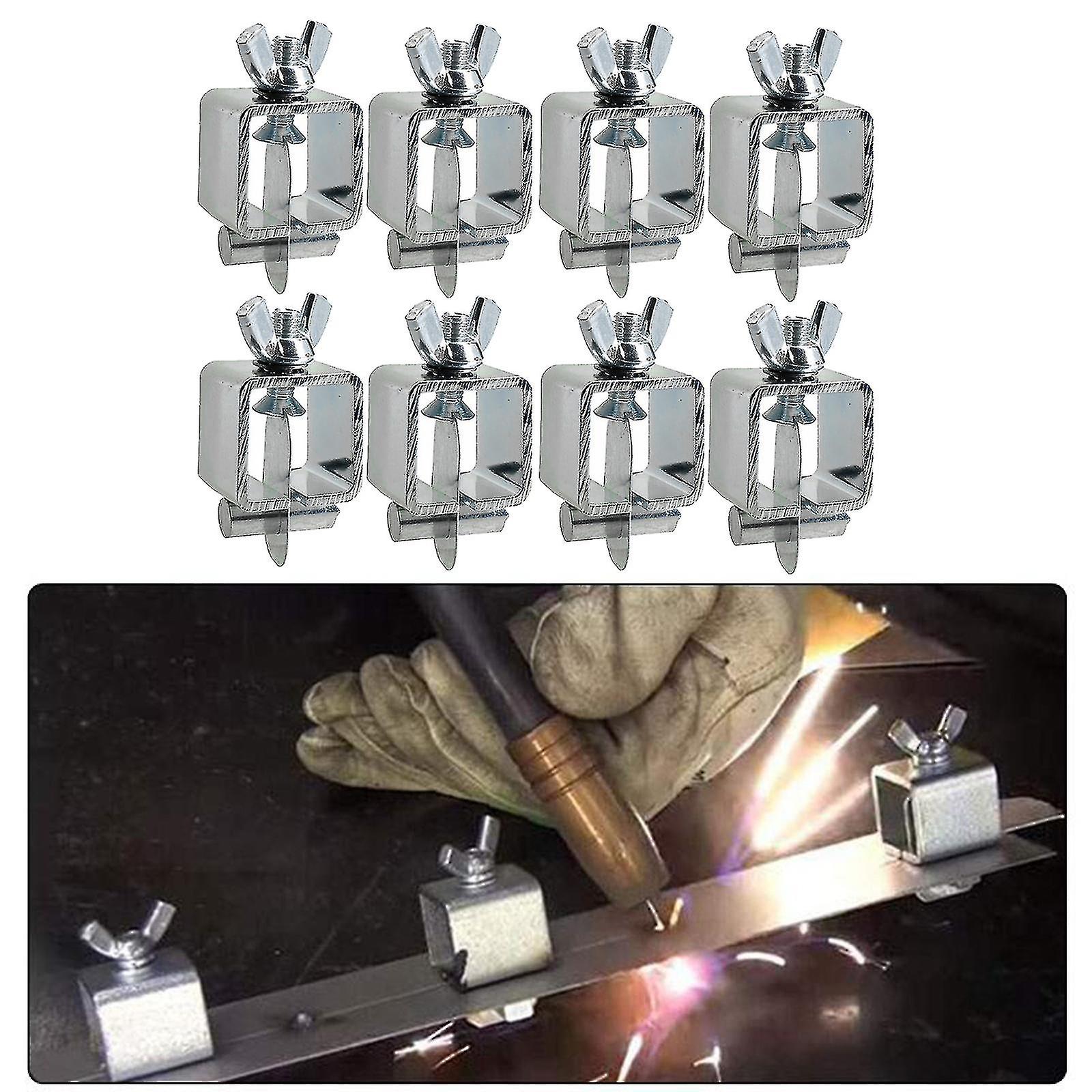 Gambino Butt Welding Clamps - Set Of 4, Heavy-Duty Metal Fabrication Tools