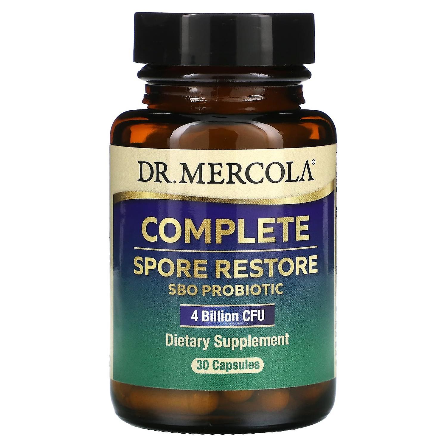 Dr. Mercola, Complete Spore Restore, 4 Billion CFU, 30 Capsules
