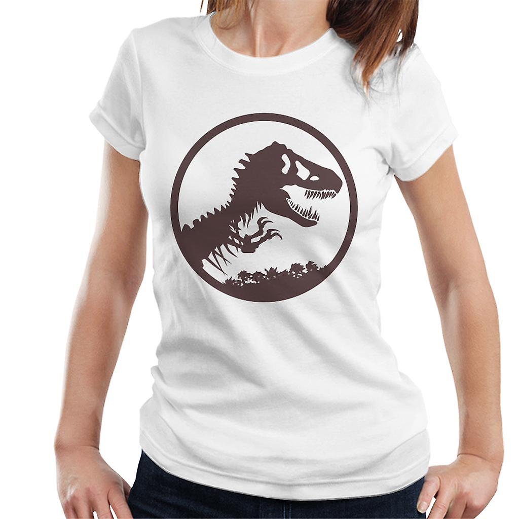 Jurassic Park T Rex Skeleton Icon Women's T-Shirt