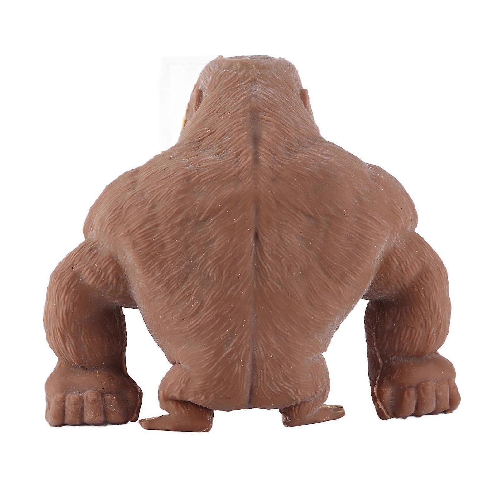 Monkey Relieving Toy Elastic Fun Anime Figure Doll Interesting Monkey Decompression Toy