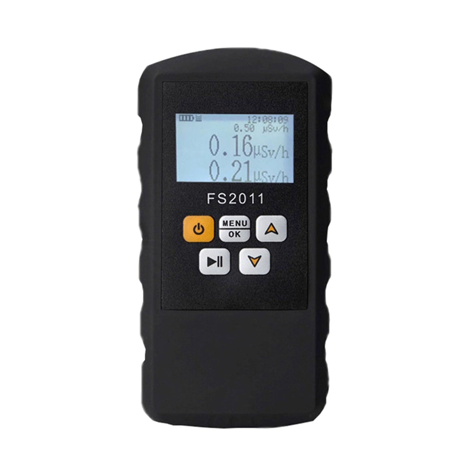 Digital Radiation Tester With Backlight X γ Hard β Ray Detection Dose Alarm Real-time & 5-minute Average Value Geiger Counter