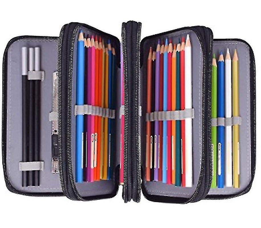 Pencil box 72 pencils, school office art bag