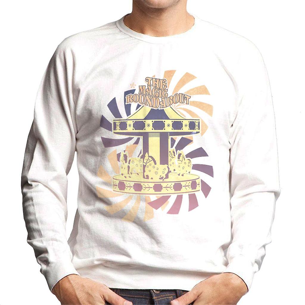 The Magic Roundabout Retro Carousel Men's Sweatshirt
