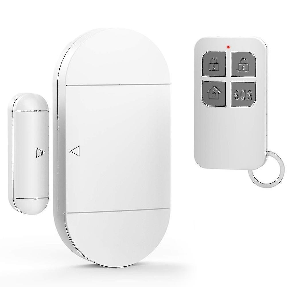 Wireless Door And Window Alarm With Remote Control And Battery