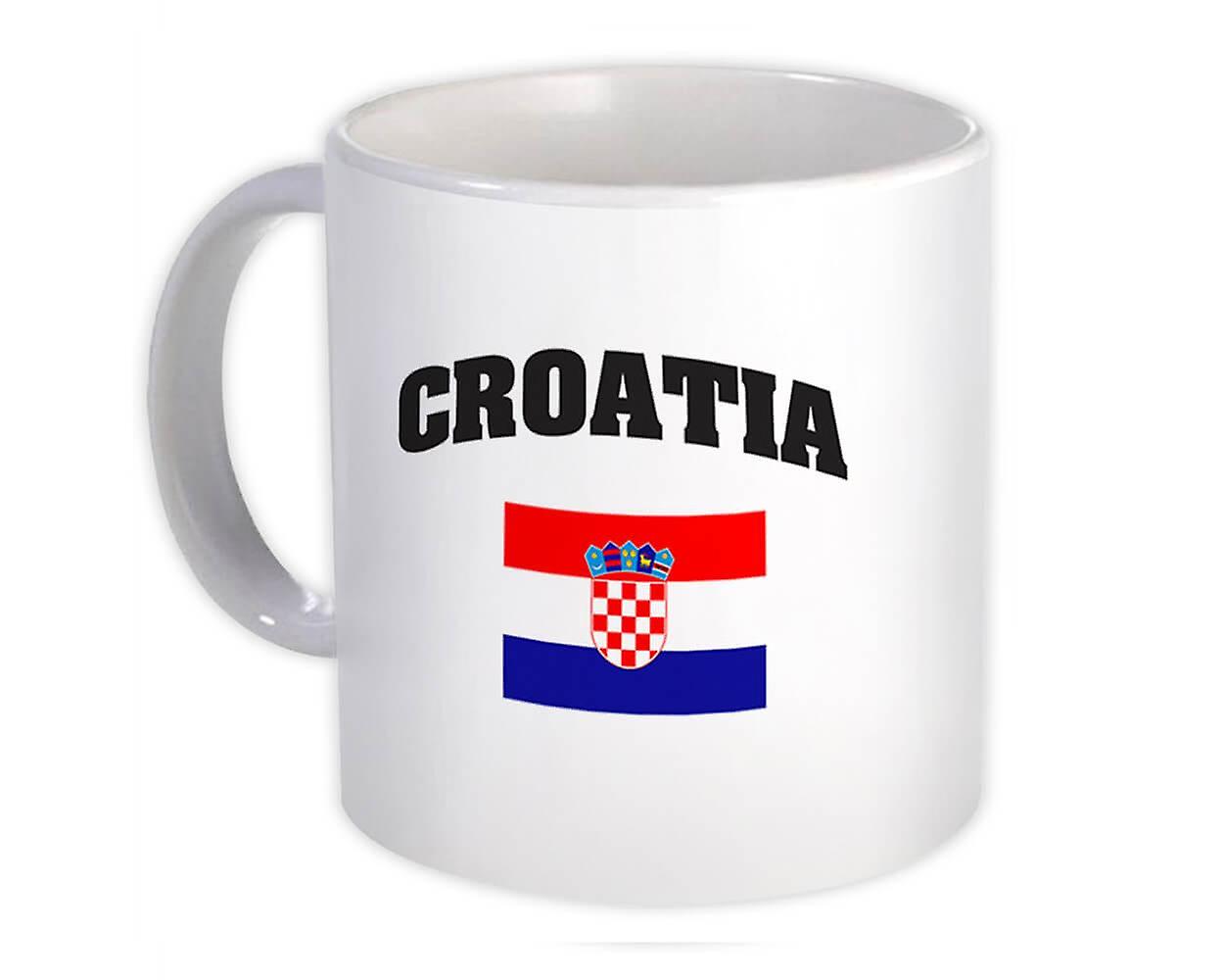 Gift Mug: Croatia Flag
