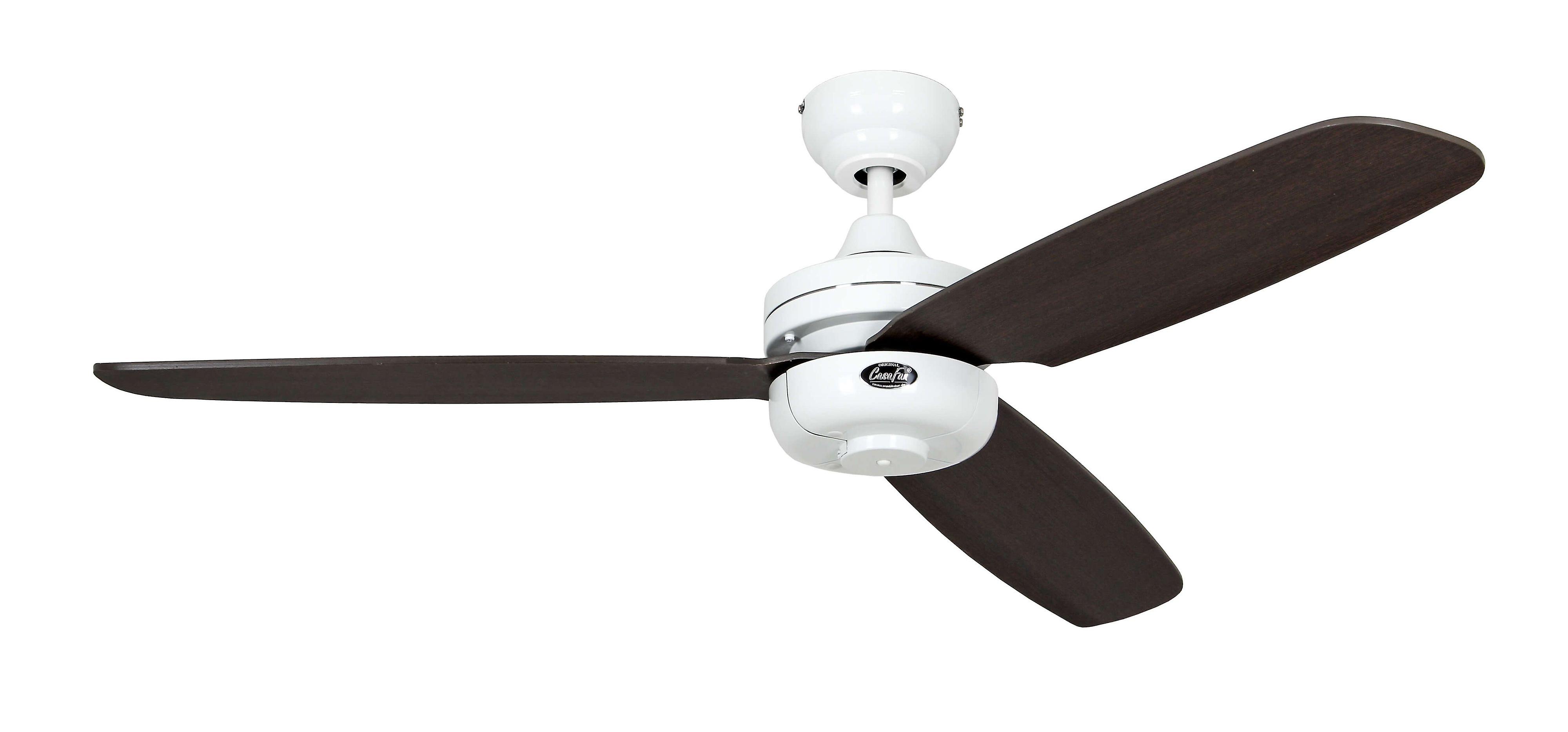 Ceiling fan Night Flight 132cm / 52" White / Wenge