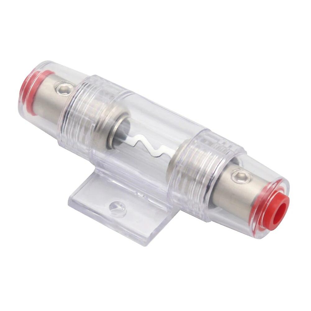 Agu Auto Stereo Fuse Holder 30a 60a 80a 100a 1set Audio Circuit Breaker 12/24v Inline Circuit Breaker For Vehicle Automobile