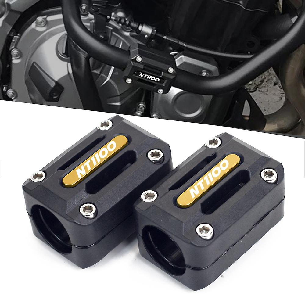 Motorcycle Engine Crash Bar Protection Bumper Decorative Guard Block For Honda Nt1100 Nt 1100