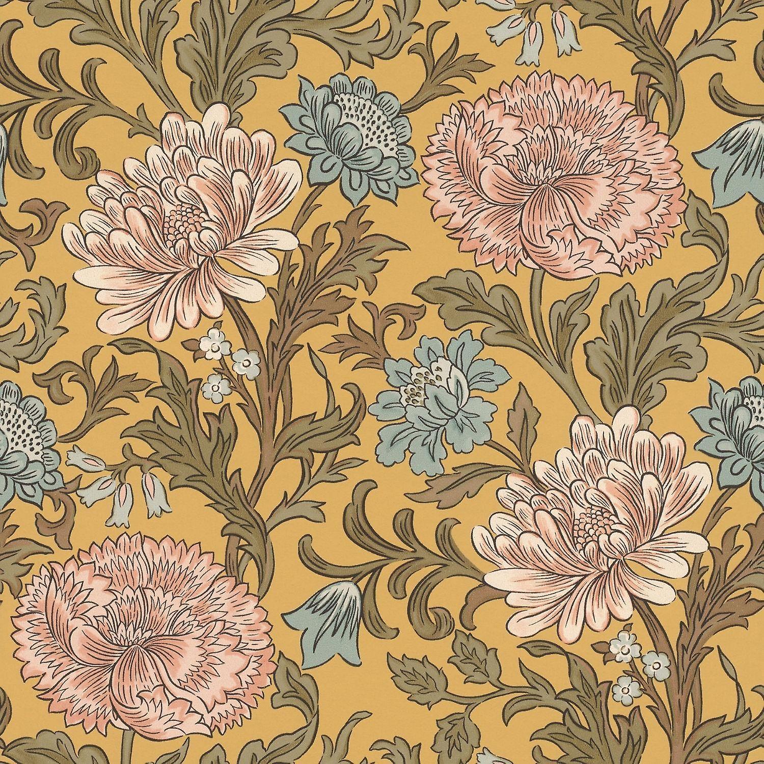 Rasch cottage core wallpaper floral