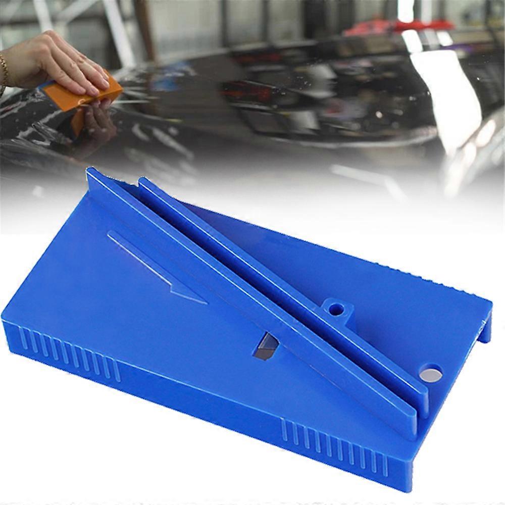 Hard Card Squeegee Sharpener Scraper Repair Tool Window Tint Tool Sharpening Smoothing Edges Car Wrap Tool Skiving Knife