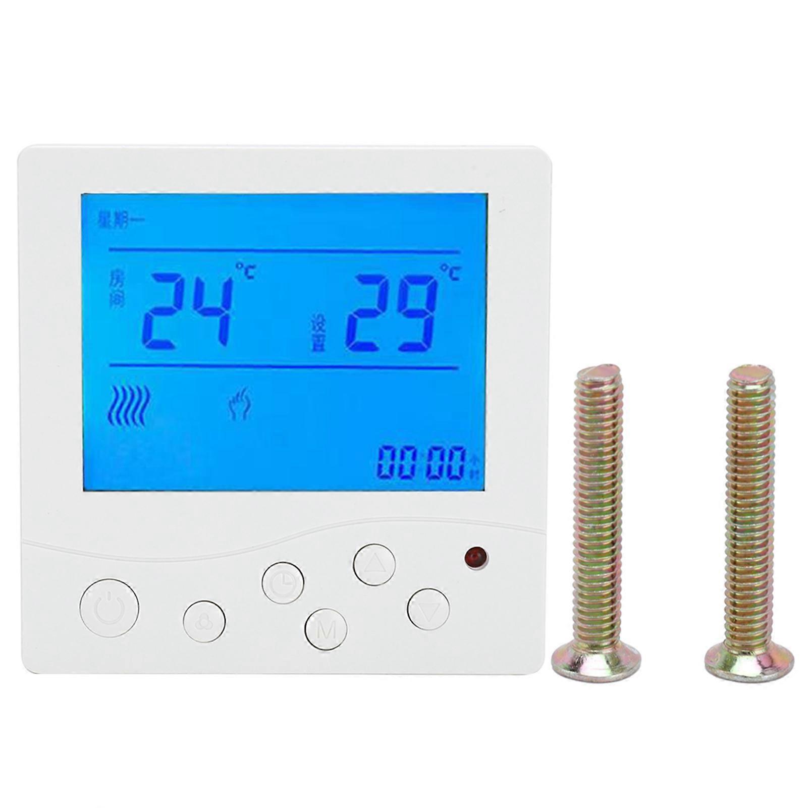 8802rh Digital Thermostat Lcd Display Water Heating Temperature Controller 545 Ac220v