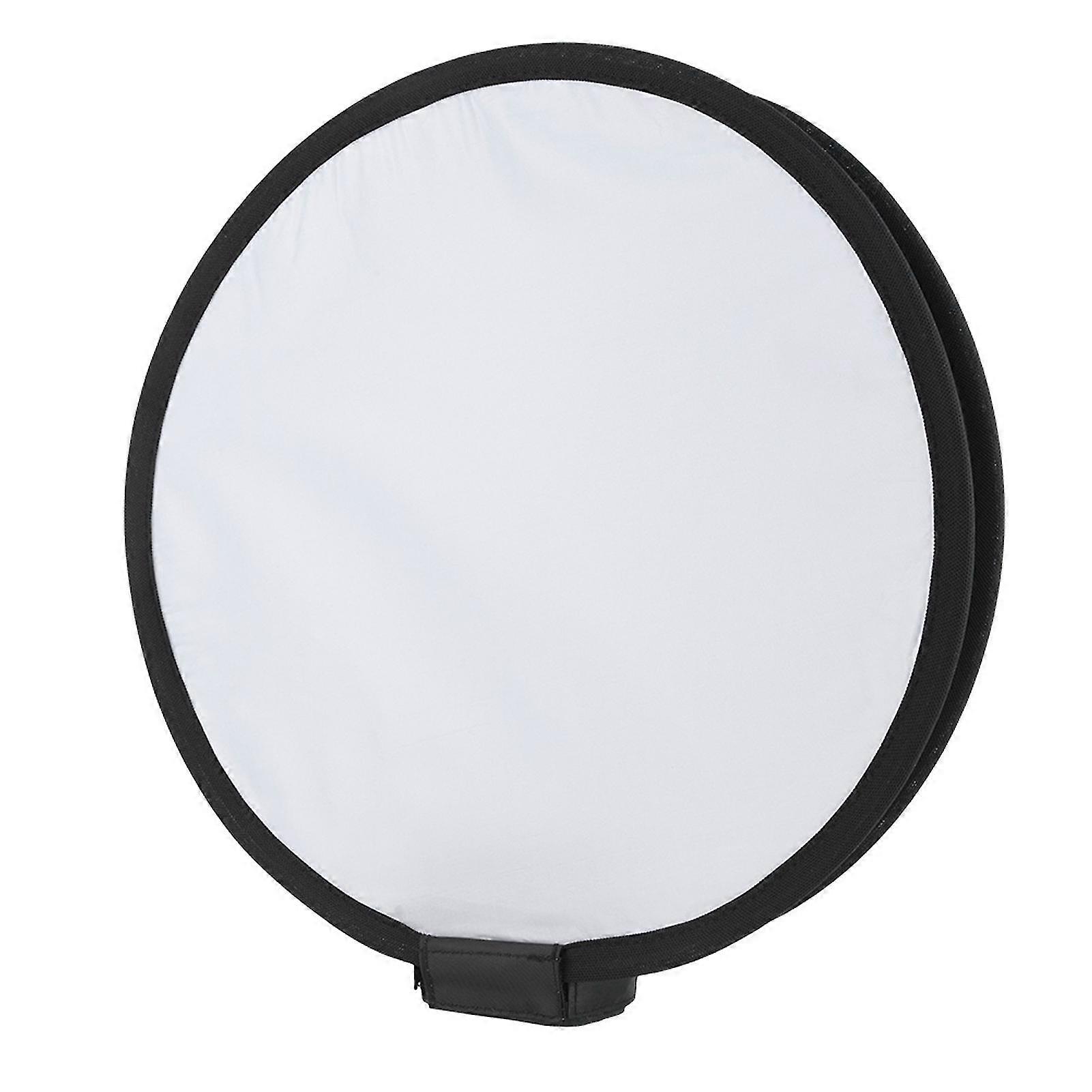 40CM Portable Foldable Round Shape Speedlite Softbox Diffuser compatible with Camera Flash Light-YM_Sep