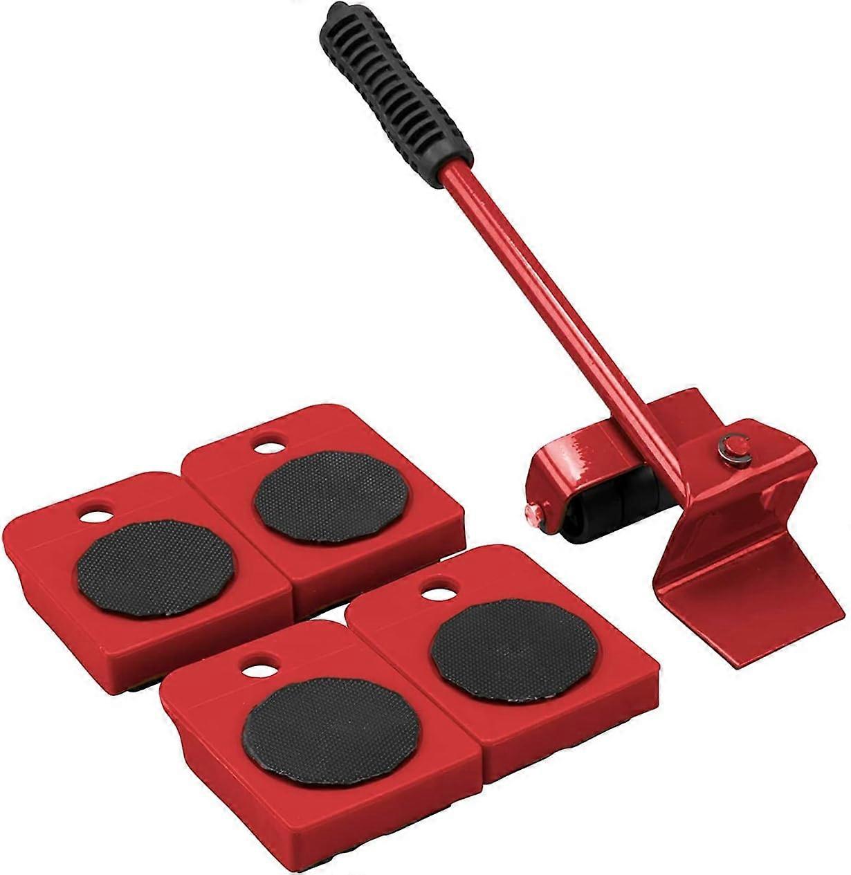 Furniture moving kit, door lifter  jack + 4 casters