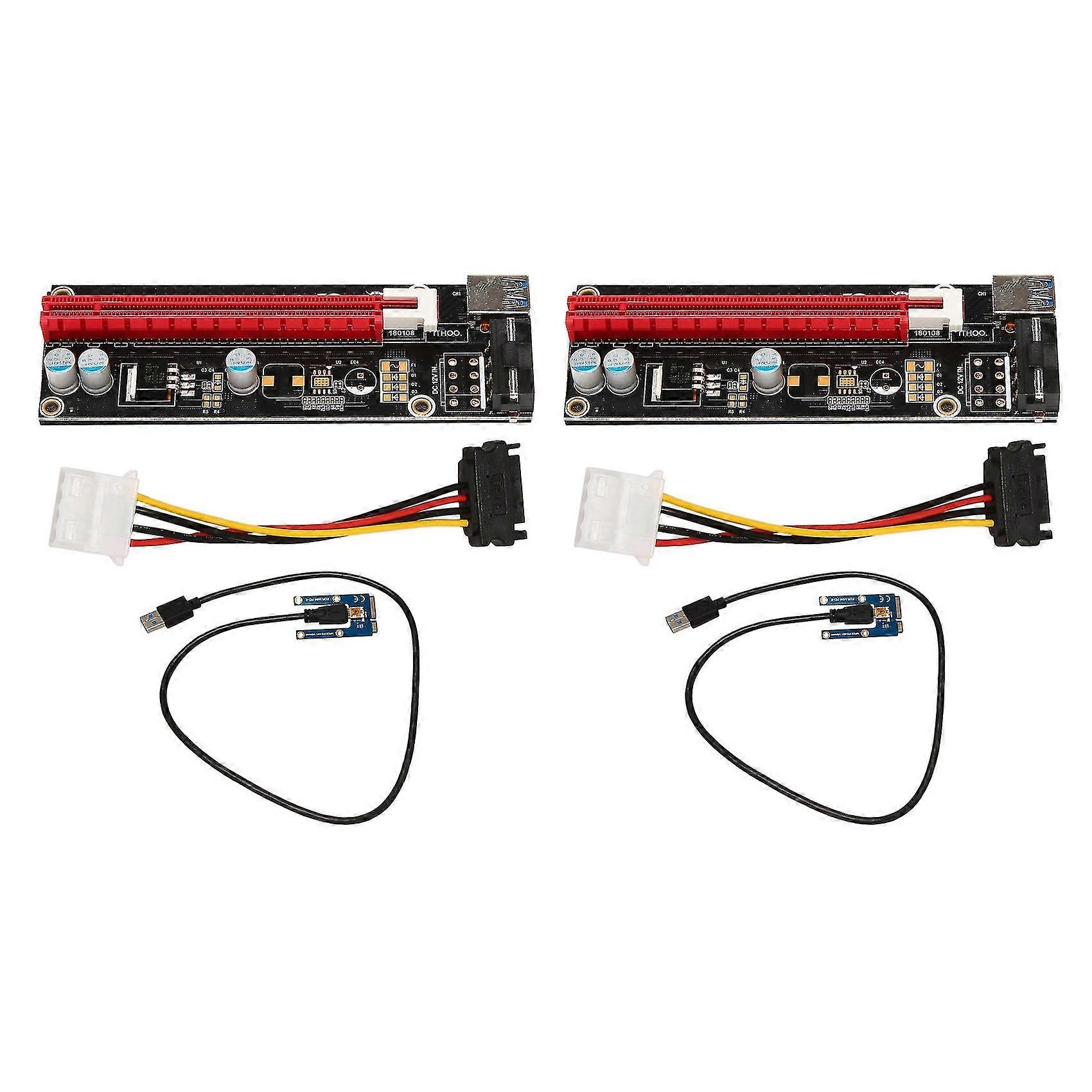 2x Mini Pcie To Pci Express 16x Riser For Laptop Image Card Exp Gdc Btc Antminer Miner Mpcie To Pci