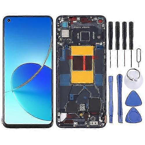 Replacement Lcd Screen For Oppo Reno6 5g Peqm00 Cph2251 Digitizer Complete Assembly With Frame