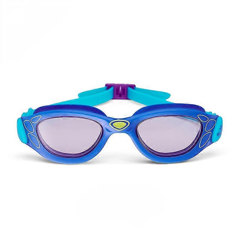 Lunettes de natation pour enfants Anti-buée Grand cadre Multicolore Mignon Lunettes de natation en silicone