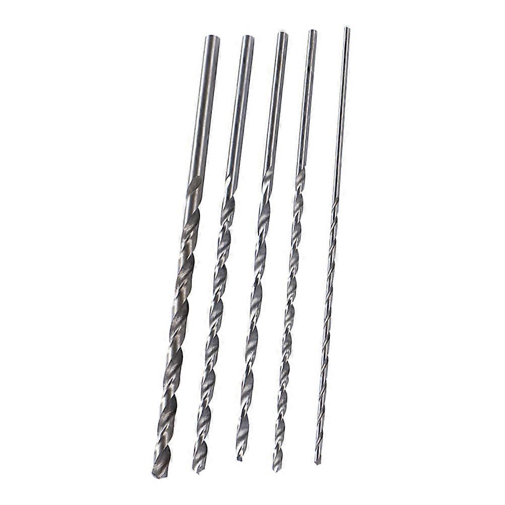5pcs Durable High-speed Steel Twisting Drill Bit Useful Straight Shaft Drill Bit