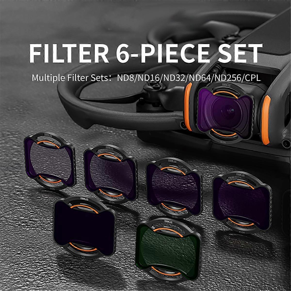 Drone Camera Filter for Avata2 Filter Crossover Kit Heads Camera Lens Drone Accessories,C