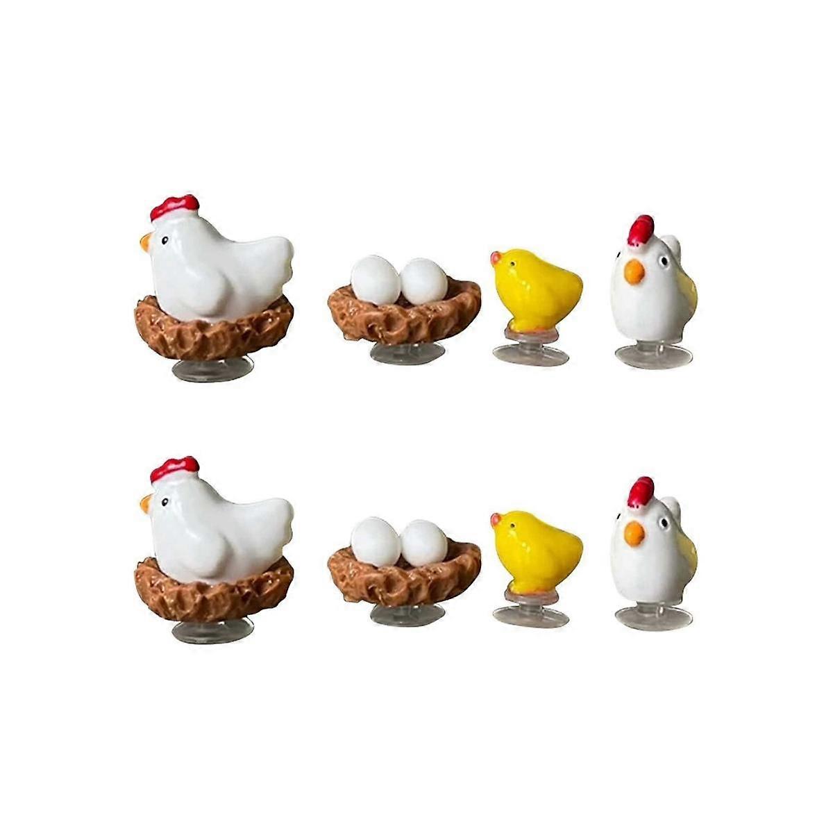 Śliczne 3D Chicken Hole Charms Buts DIY Pasująca dekoracja butów, ręczne akcesoria do butów Śliczna klamra F