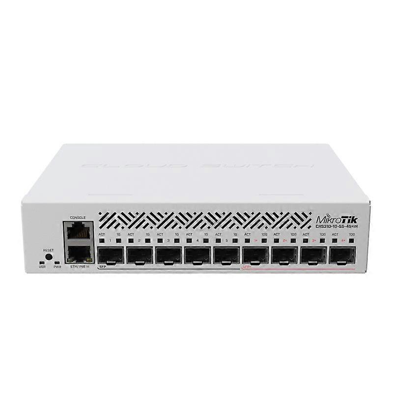 Mikrotik Crs310-1g-5s-4s+in 10g Three-layer Network Management 10-port Cloud Router Switch