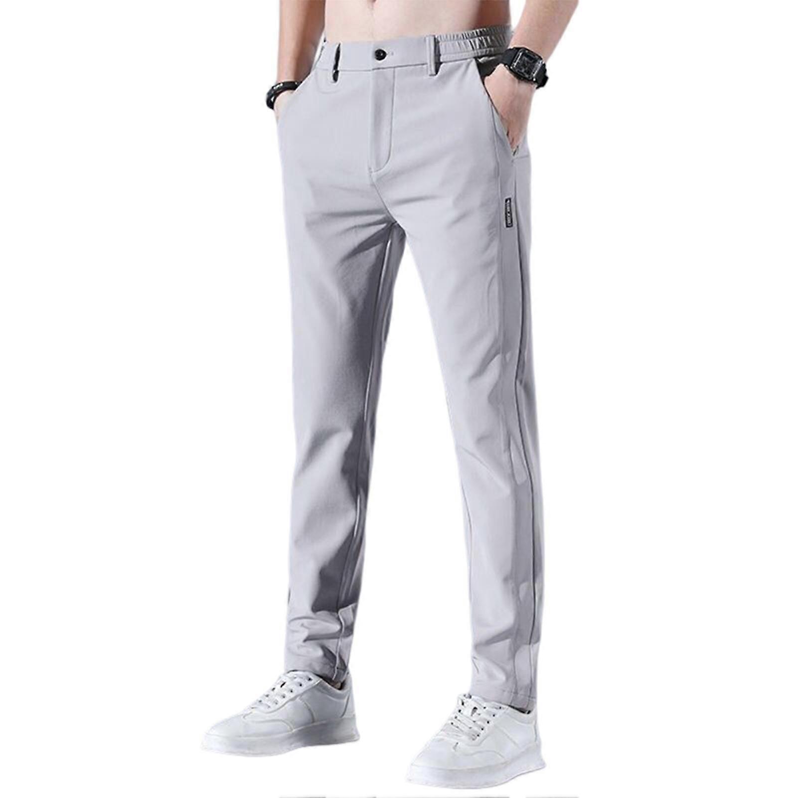 Men\'s Golf Trousers Quick Drying Long Comfortable Leisure Trousers with Pockets