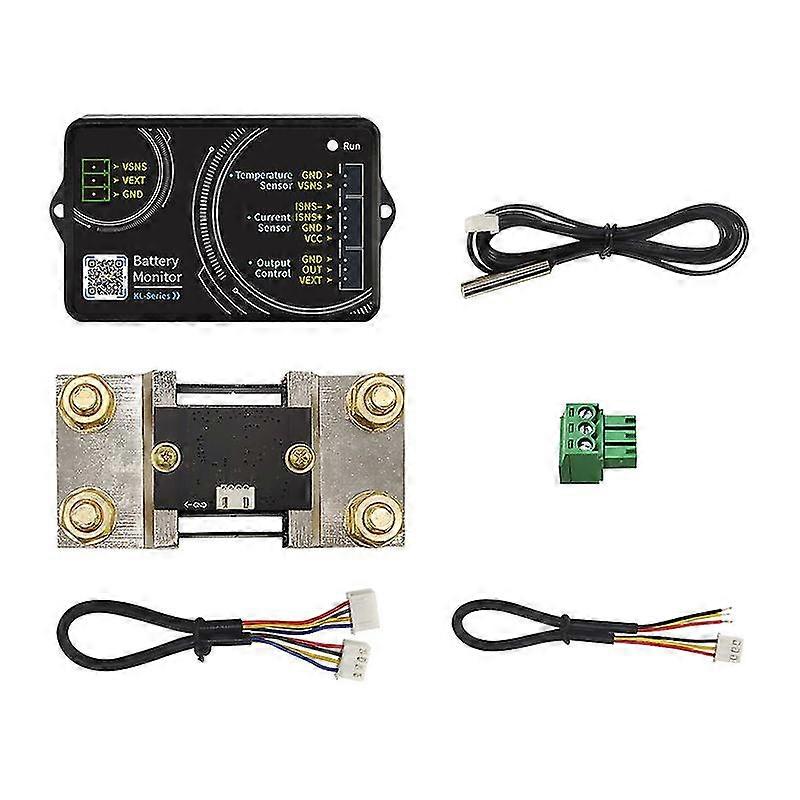 Battery Monitor Kl-f Dc 0-120v 100a 400a 600a Battery Tester Voltage Current Meter Battery Coulomb Meter Capacity Indicator