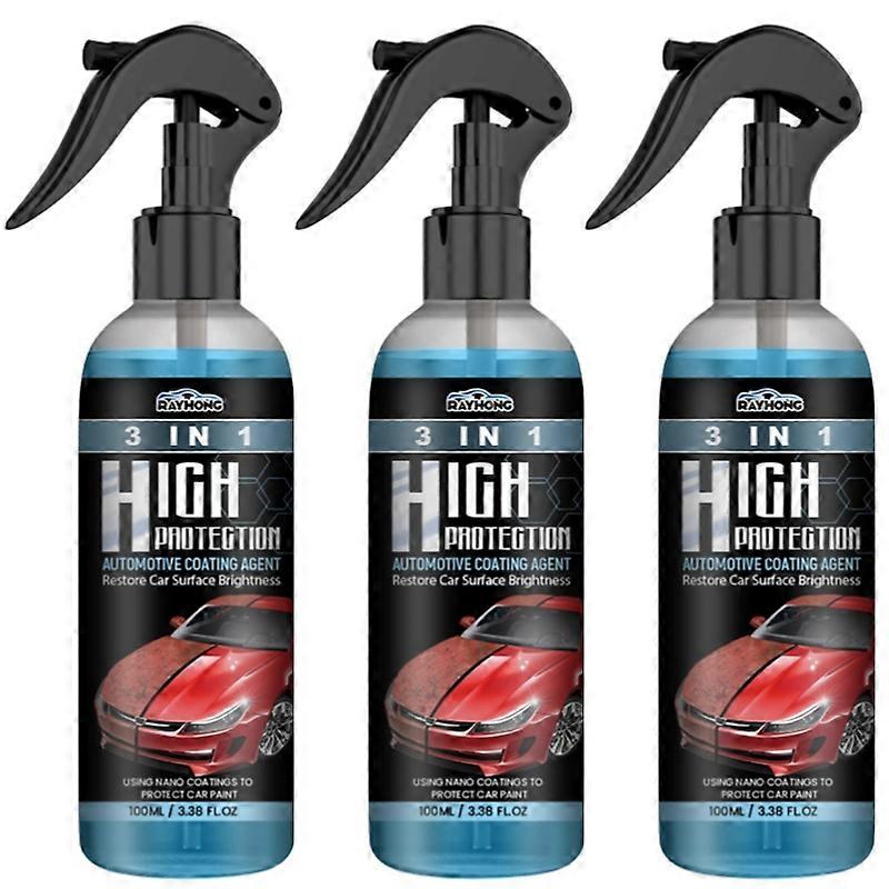 100ml High Protection Quick Car Ceramic Coating Spray 3 in 1