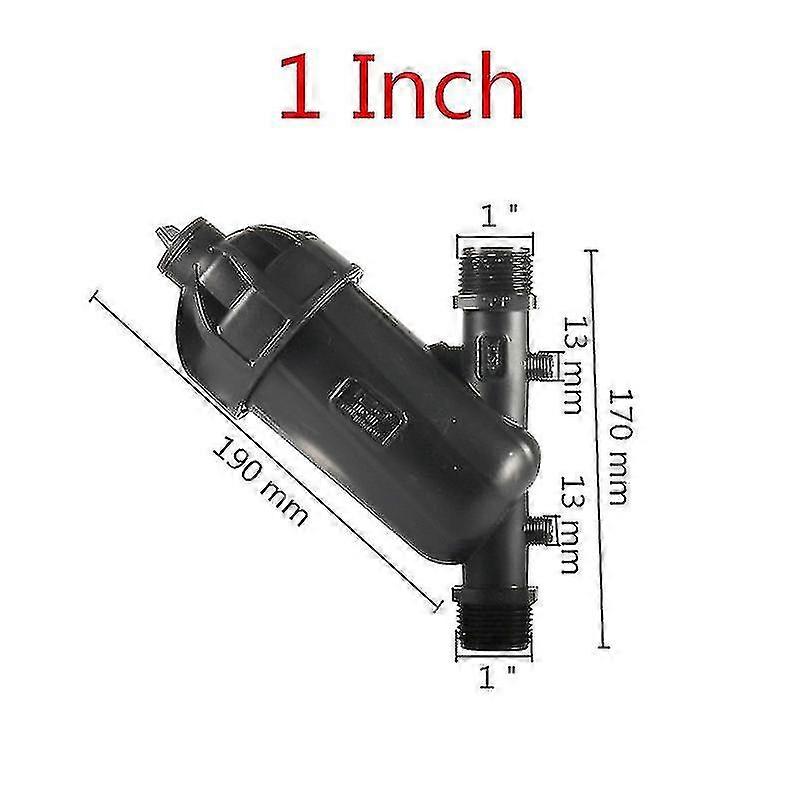 3/4" 1" Male Thread Y Type Disc Filter 120 Mesh Garden Water Lamination Filter Agriculture Irrigation Impurities Filtration Tool