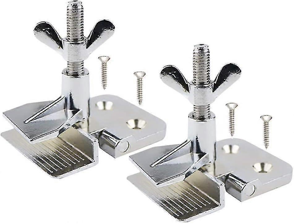 2 Pcs Of Silk Screen Printing Hinge Clamps For Screen Printing Frame Machine,for Fixing Screen Print