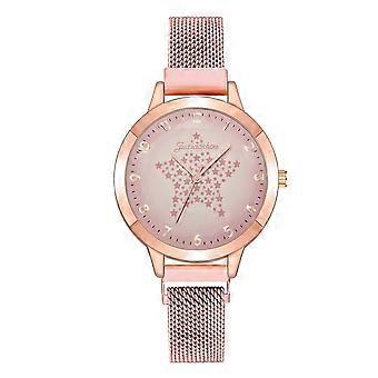 Women Fashion Watch Clock Stainless Steel Casual Dress Wrist Crystal