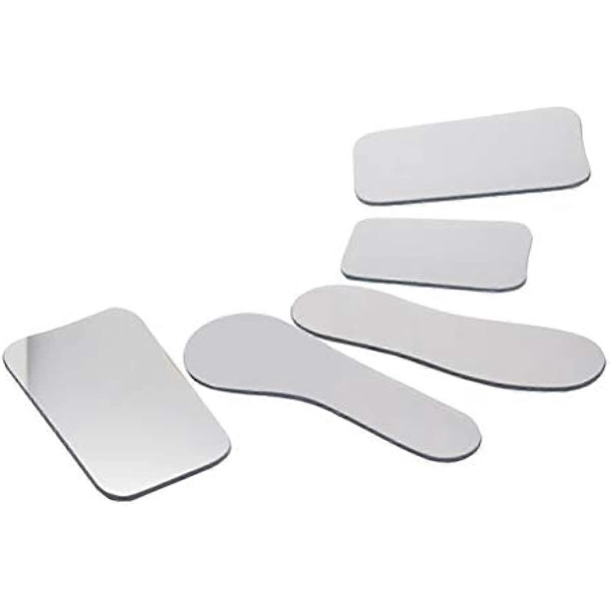 Healifty Fotografia dentale intraorale specchio bocca Speculum ispezione specchio stomatoscopio 5pcs