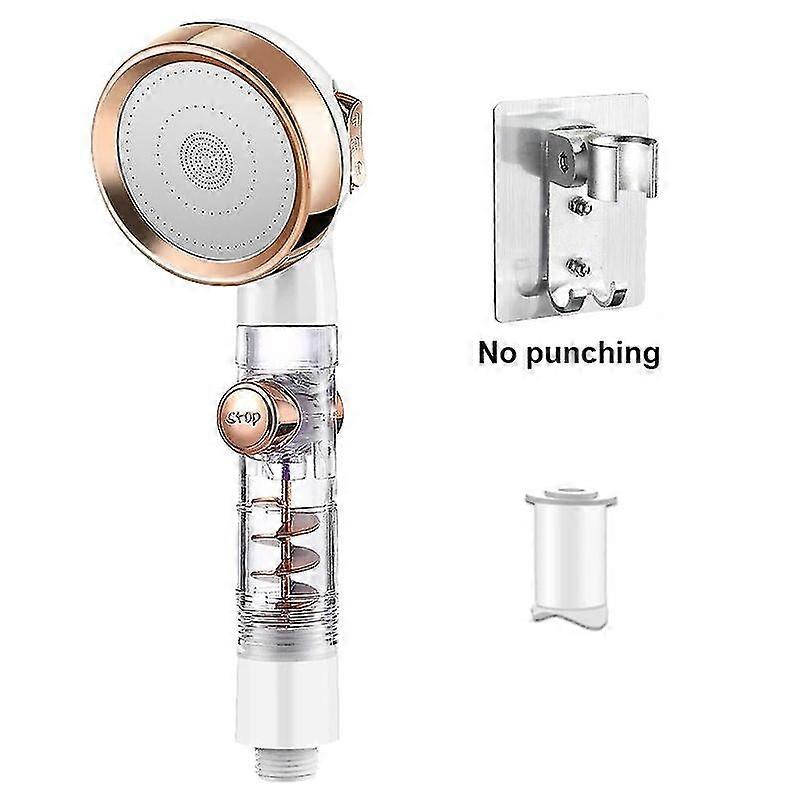 Exquisite Viloyi Turbocharged Shower Head 3 Modes High Pressure Water Saving Adjustable Handheld Showerhead Massage Filter Rainfall Nozzle