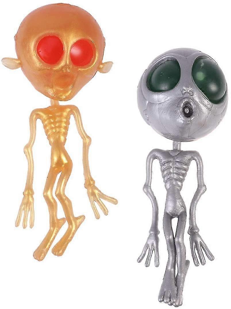 Halloween Soft Glue Stress Relief Toys Halloween Themed Alien Ghost Squeeze Toys Party Games F