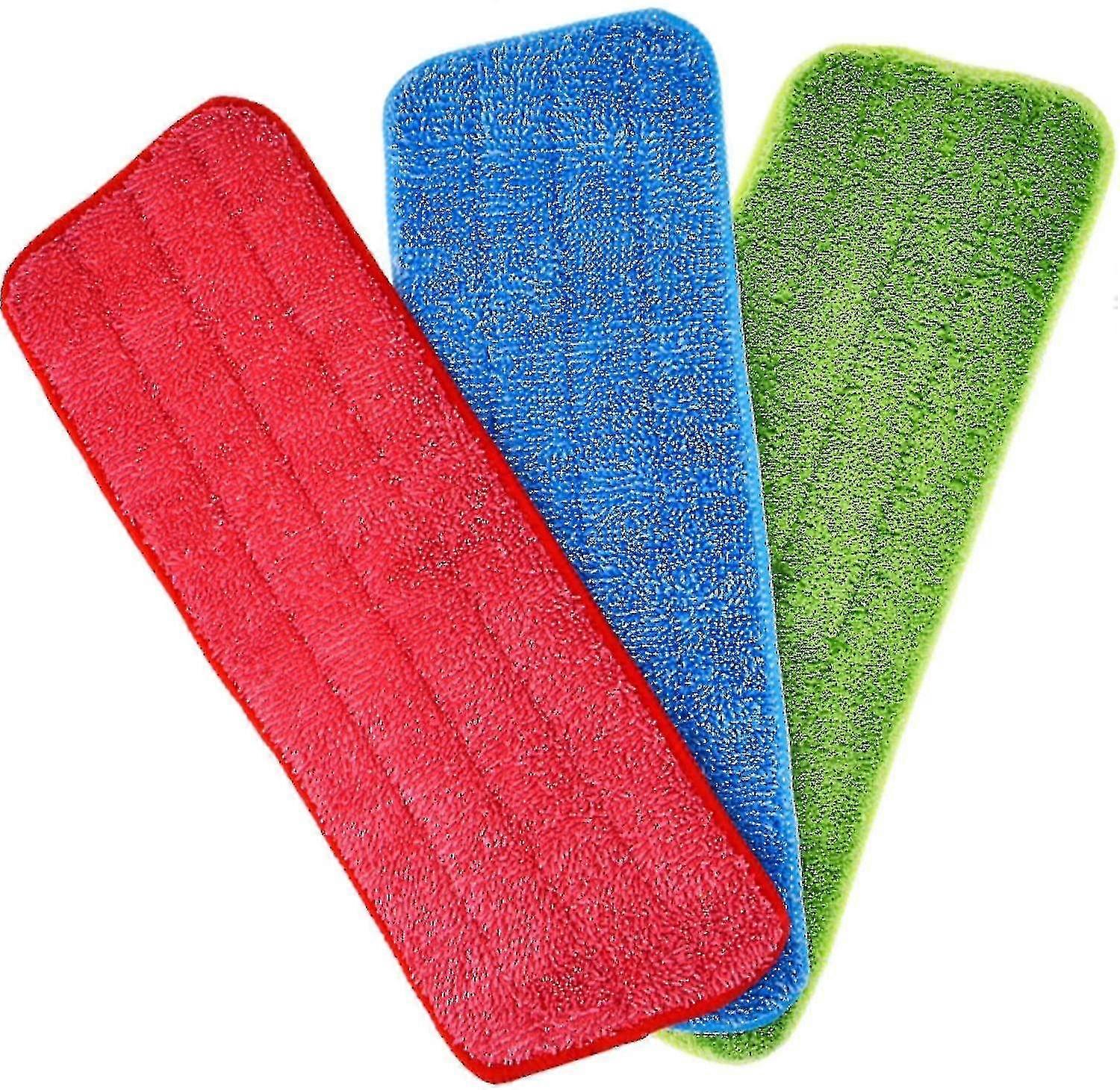 6 Pieces Mop Microfiber Cleaning Pads Replacement Heads For