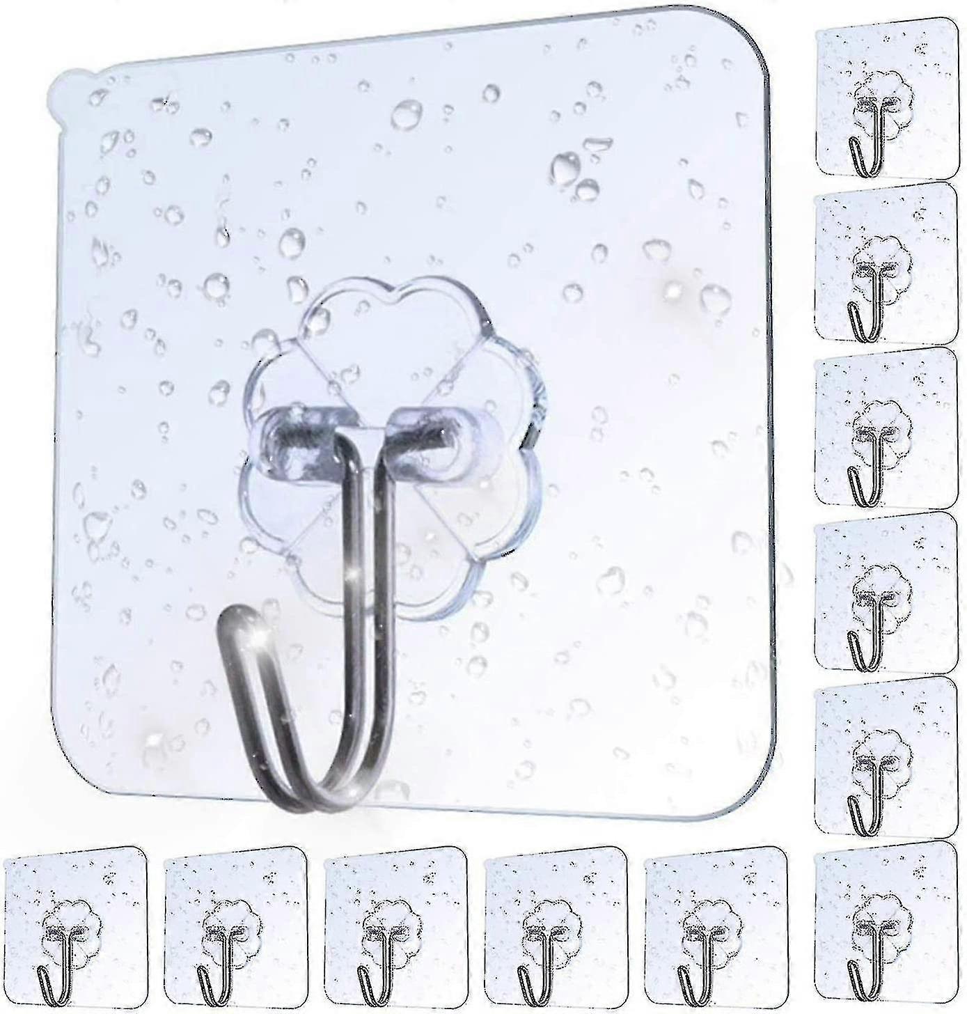 Heavy Hook 8 Kg, 12 Self-adhesive Hooks