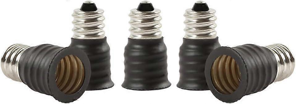 E12 Til E14 Lampe Base Adapter Omformer, Lampe Base Adapter For Gldelampe, Led, Halogen