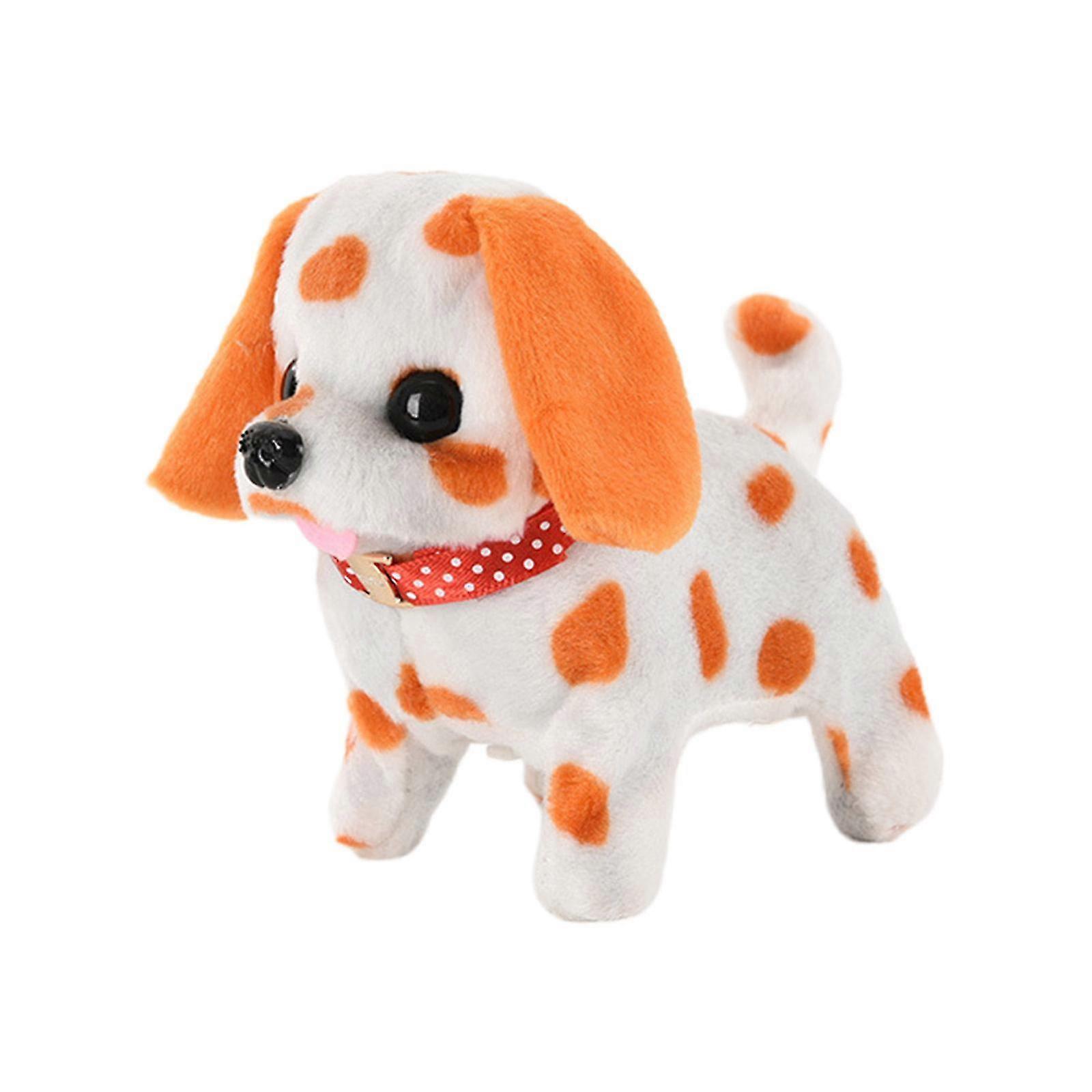 Cute Shaking Wagging Interactive Dog Robot Electric Plush Puppy For Funny Gift